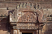 Banteay Srei temple - mandapa of the central sanctuary